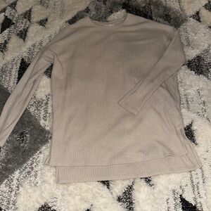 Time and true cream sweater